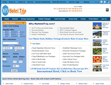 Tablet Screenshot of myhoteltrip.com